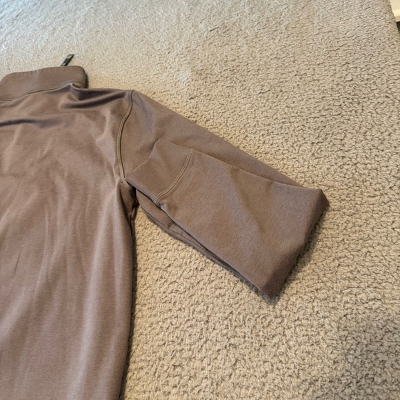 Vuori Coronado Half  Zip Jacket Men’s Small Heather Brown Activewear V253 Fall - Picture 8 of 16